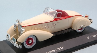 Immagine di PACKARD V12 LE BARON SPEEDSTER 1934 CREAM 1:43