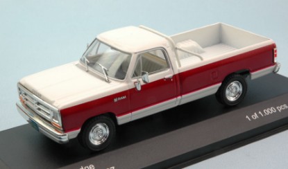 Immagine di DODGE RAM 1987 WHITE/BORDEAUX 1:43