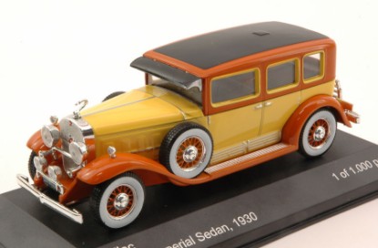 Immagine di CADILLAC V16 LWB IMPERIAL SEDAN 1930 YELLOW/BROWN 1:43