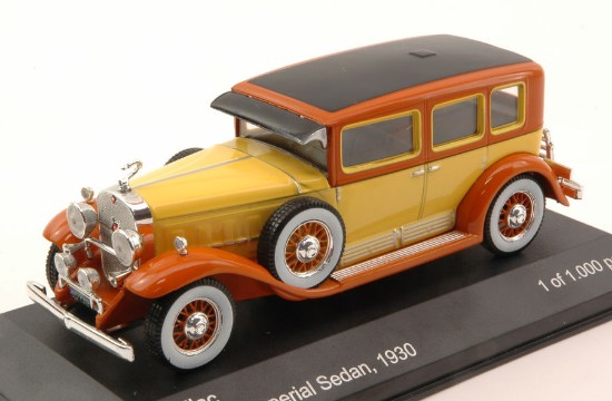 Immagine di CADILLAC V16 LWB IMPERIAL SEDAN 1930 YELLOW/BROWN 1:43