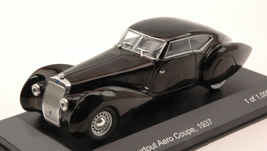 Immagine di DELAGE D8 120-S PORTOUT AERO COUPE  1937 BLACK 1:43