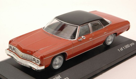 Immagine di CHEVROLET BEL AIR 1973 COPPER METALLIC/BLACK 1:43
