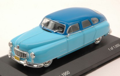 Immagine di NASH AMBASSADOR 1950 LIGHT BLUE/BLUE 1:43