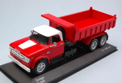Immagine di DODGE D 950 DUMPER RED/WHITE 1:43