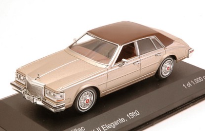 Immagine di CADILLAC SEVILLE MKII ELEGANTE 1980 GOLD W/BROWN ROOF 1:43