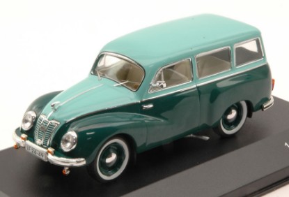 Immagine di IFA F9 KOMBI 1953 GREEN/LIGHT BLUE 1:43