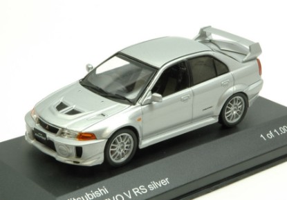 Immagine di MITSUBISHI LANCER EVO V RS 1998 SILVER 1:43