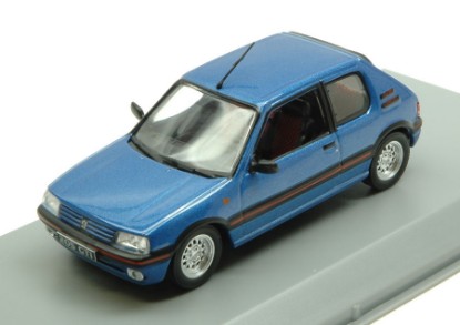 Immagine di PEUGEOT 205 1600 GTI 1992 METALLIC BLUE 1:43