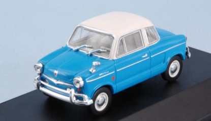 Immagine di NSU PRINZ 30E 1959 LIGHT BLUE W/WHITE ROOF 1:43