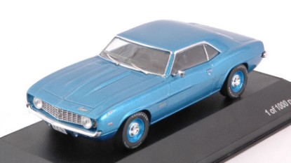 Immagine di CHEVROLET CAMARO 1969 METALLIC BLUE 1:43