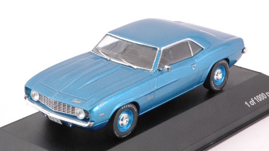 Immagine di CHEVROLET CAMARO 1969 METALLIC BLUE 1:43