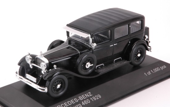 Immagine di MERCEDES TYP NURBURG 460 1929 BLACK 1:43