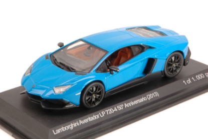 Immagine di LAMBORGHINI AVENTADOR LP 720-4 50th ANNIVERSARY 2013 BLUE 1:43