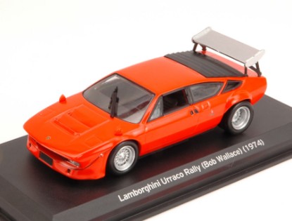Immagine di LAMBORGHINI URRACO RALLY BOB WALLACE 1974 ORANGE 1:43
