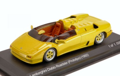 Immagine di LAMBORGHINI DIABLO ROADSTER PROTOTIPO 1992 MUSTARD 1:43