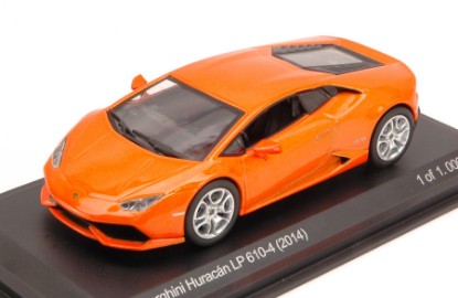 Immagine di LAMBORGHINI HURACAN LP 610-4 2014 METALLIC ORANGE 1:43