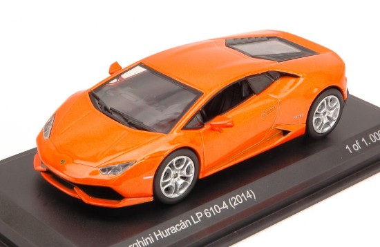Immagine di LAMBORGHINI HURACAN LP 610-4 2014 METALLIC ORANGE 1:43