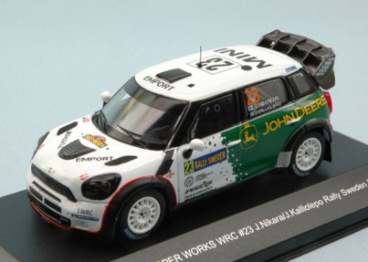 Immagine di MINI JOHN COOPER WORKS N.23 25th SWEDEN 2013 J.NIKARA-J.KALLIOLEPO 1:43