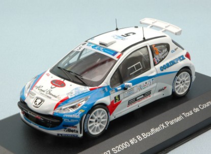 Immagine di PEUGEOT 207 S2000 N.5 WINNER TOUR D.CORSE 2013 B.BOUFFIER-X.PANSERI 1:43
