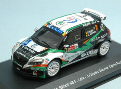 Immagine di SKODA FABIA S2000 N.3 WINNER YPRES RALLY 2014 F.LOIX-J.GITSELS 1:43