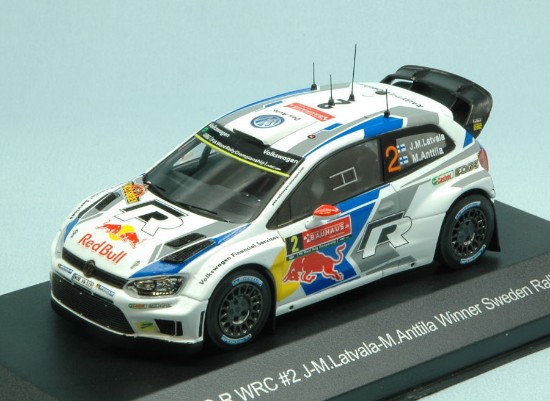 Immagine di VW POLO R WRC N.2 WINNER SWEDEN RALLY 2014 M.LATVALA-M.ANTTILA 1:43