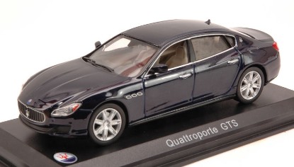 Immagine di MASERATI QUATTROPORTE GTS 2009 MET.DARK BLUE 1:43