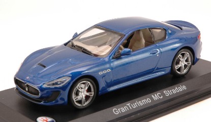 Immagine di MASERATI GRANTURISMO MC STRADALE 2009 BLUE 1:43