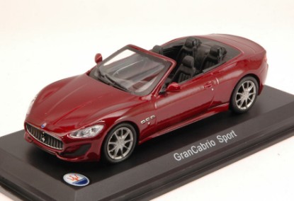 Immagine di MASERATI GRAN CABRIO SPORT 2010 DARK RED 1:43