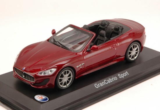 Immagine di MASERATI GRAN CABRIO SPORT 2010 DARK RED 1:43