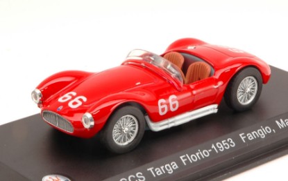 Immagine di MASERATI A6GCS N.66 3rd TARGA FLORIO 1953 J.M.FANGIO-S.MANTOVANI 1:43