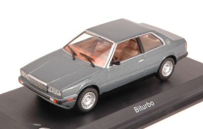 Immagine di MASERATI BITURBO 1982 METALLIC GREY 1:43