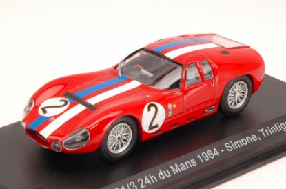 Immagine di MASERATI TIPO 151/3 N.2 DNF LM 1964 A.SIMON-M.TRINTIGNANT 1:43