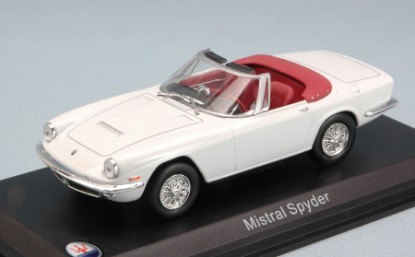 Immagine di MASERATI MISTRAL SPYDER 1963 WHITE 1:43