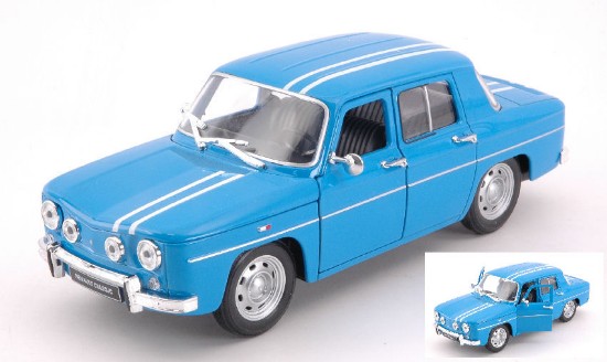 Immagine di RENAULT R8 GORDINI 1964 BLUE/WHITE 1:24