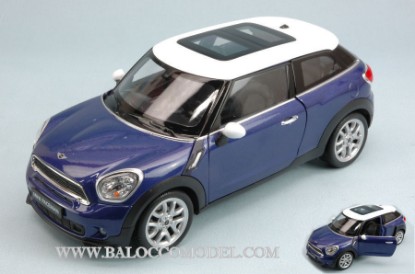 Immagine di MINI COOPER S PACEMAN 2012 BLUE/WHITE 1:24