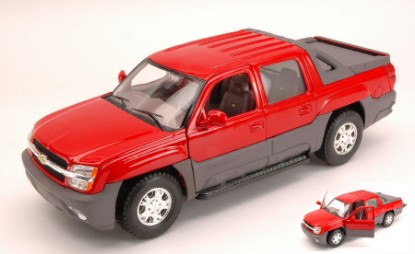Immagine di CHEVROLET AVALANCHE 2002 RED 1:24