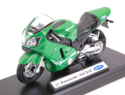 Immagine di KAWASAKI NINJIA ZX-12R 2001 GREEN 1:18