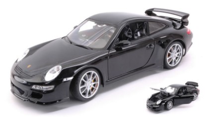 Immagine di PORSCHE 911 GTR 3 RS (997) 2007 BLACK 1:18