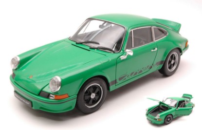 Immagine di PORSCHE 911 CARRERA RS 1973 GREEN/BLACK 1:18