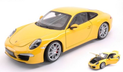 Immagine di PORSCHE 911 (991) CARRERA S 2012 YELLOW 1:18