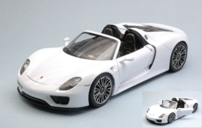 Immagine di PORSCHE 918 SPYDER WHITE 1:18