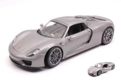 Immagine di PORSCHE 918 SPYDER HARD TOP SILVER 1:18