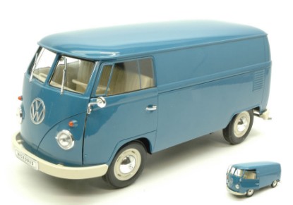 Immagine di VW T1 BUS 1963 PASTEL BLUE 1:18