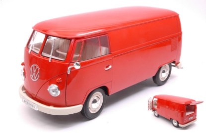 Immagine di VW T1 BUS 1963 PANEL VAN RED 1:18