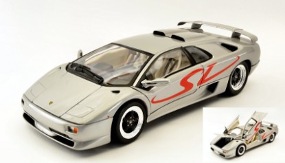 Immagine di LAMBORGHINI DIABLO SV SILVER 1:18