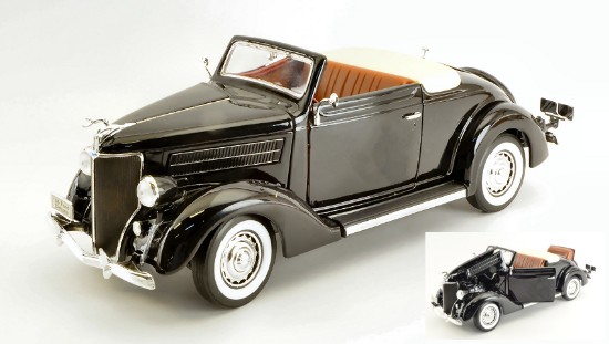 Immagine di FORD DE LUXE CONVERTIBLE BLACK 1:18