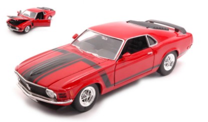 Immagine di FORD MUSTANG BOSS 302 1970 RED 1:24