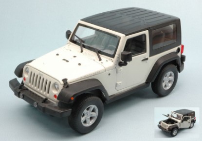 Immagine di JEEP WRANGLER RUBICON 2007 SOFT TOP WHITE 1:24-27
