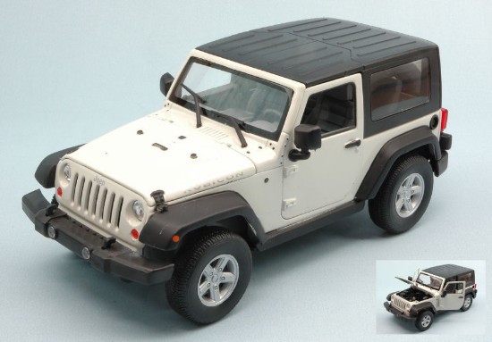 Immagine di JEEP WRANGLER RUBICON 2007 SOFT TOP WHITE 1:24-27