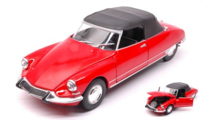 Immagine di CITROEN DS 19 1956 CABRIOLET SOFT TOP RED 1:24